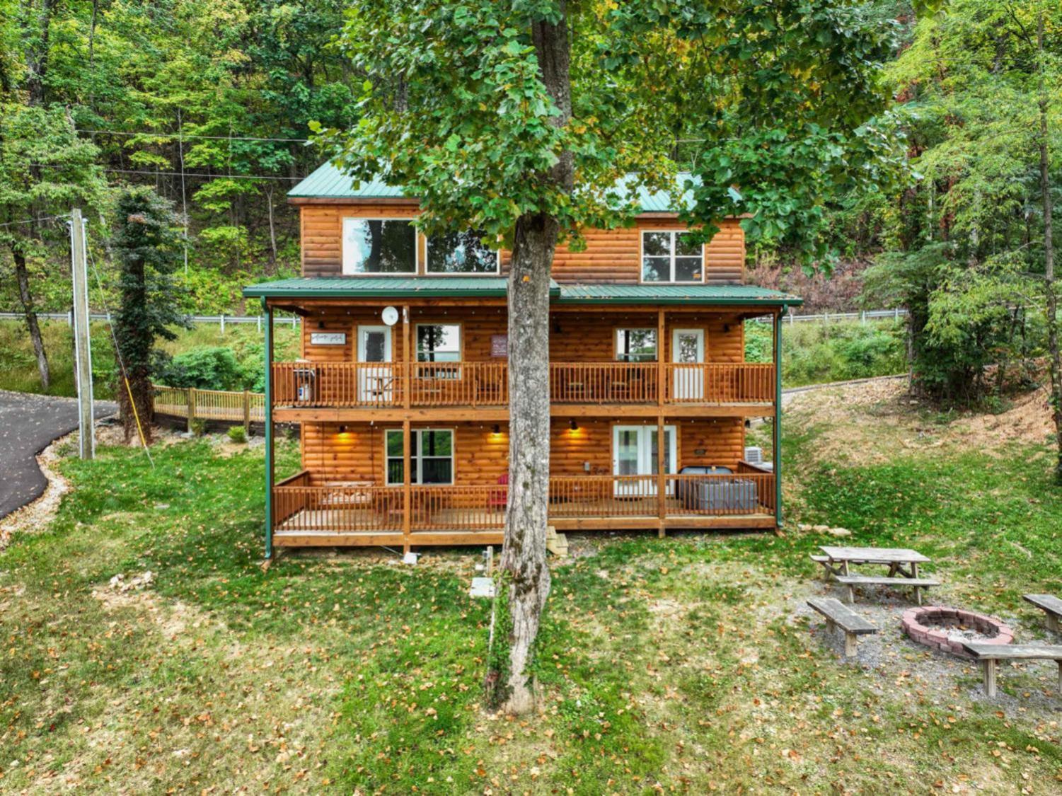 Heavenly Heights By Ghosal Luxury Lodging Sevierville Bagian luar foto