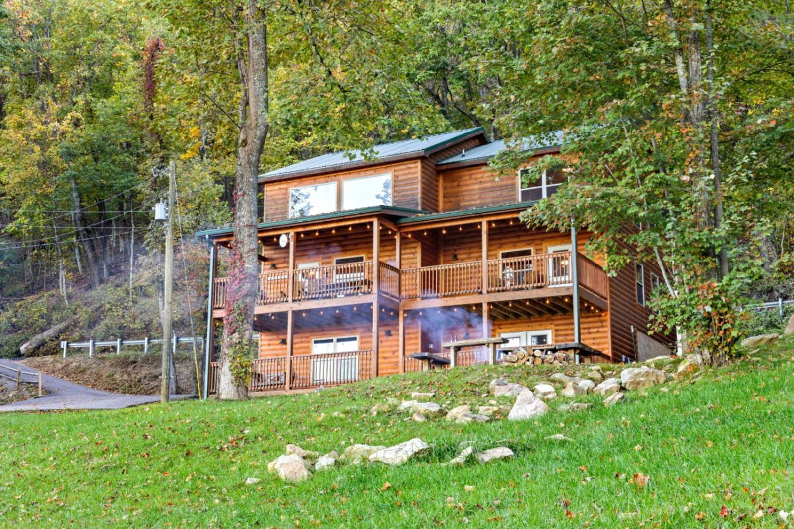 Heavenly Heights By Ghosal Luxury Lodging Sevierville Bagian luar foto