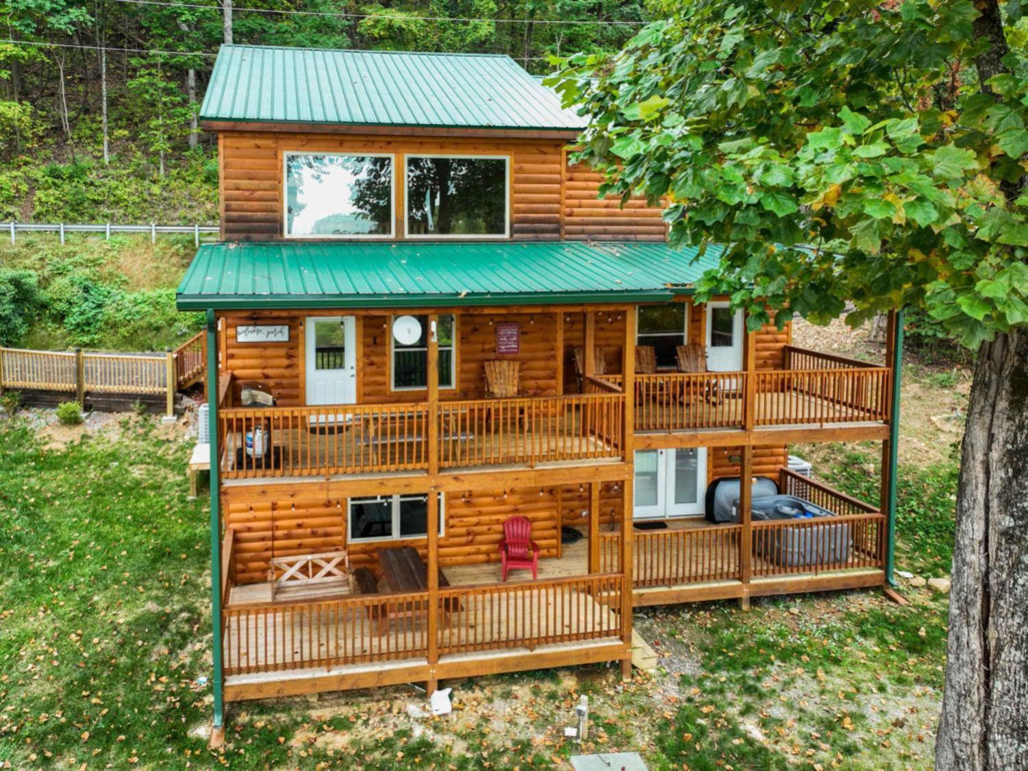 Heavenly Heights By Ghosal Luxury Lodging Sevierville Bagian luar foto