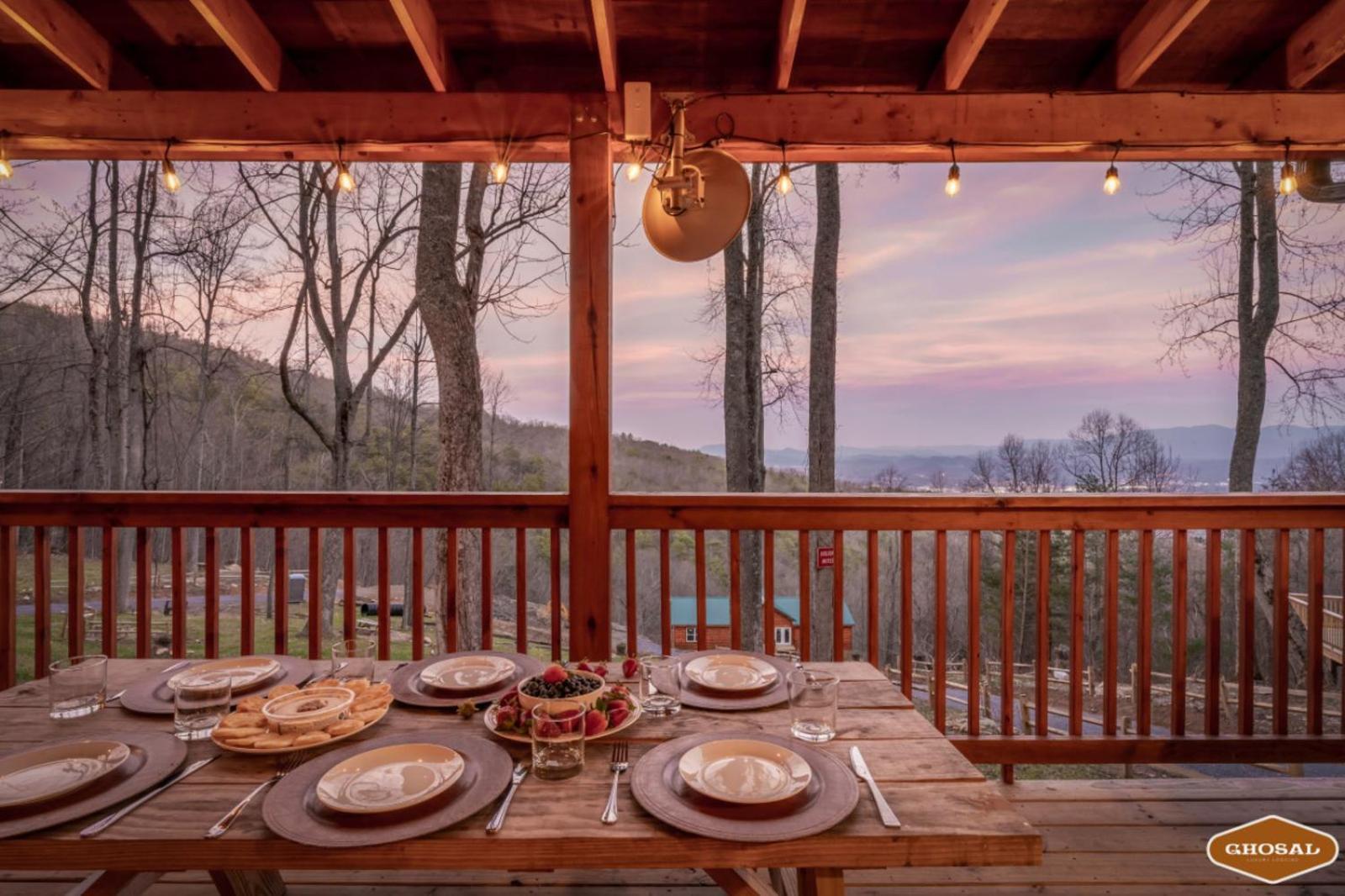 Heavenly Heights By Ghosal Luxury Lodging Sevierville Bagian luar foto