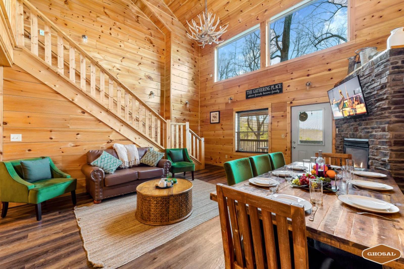 Heavenly Heights By Ghosal Luxury Lodging Sevierville Bagian luar foto